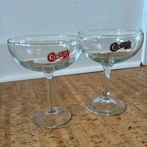 Retro Chi Chi’s Margarita glasses. Perfect condition.